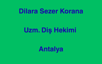 Dilara Sezer Korana